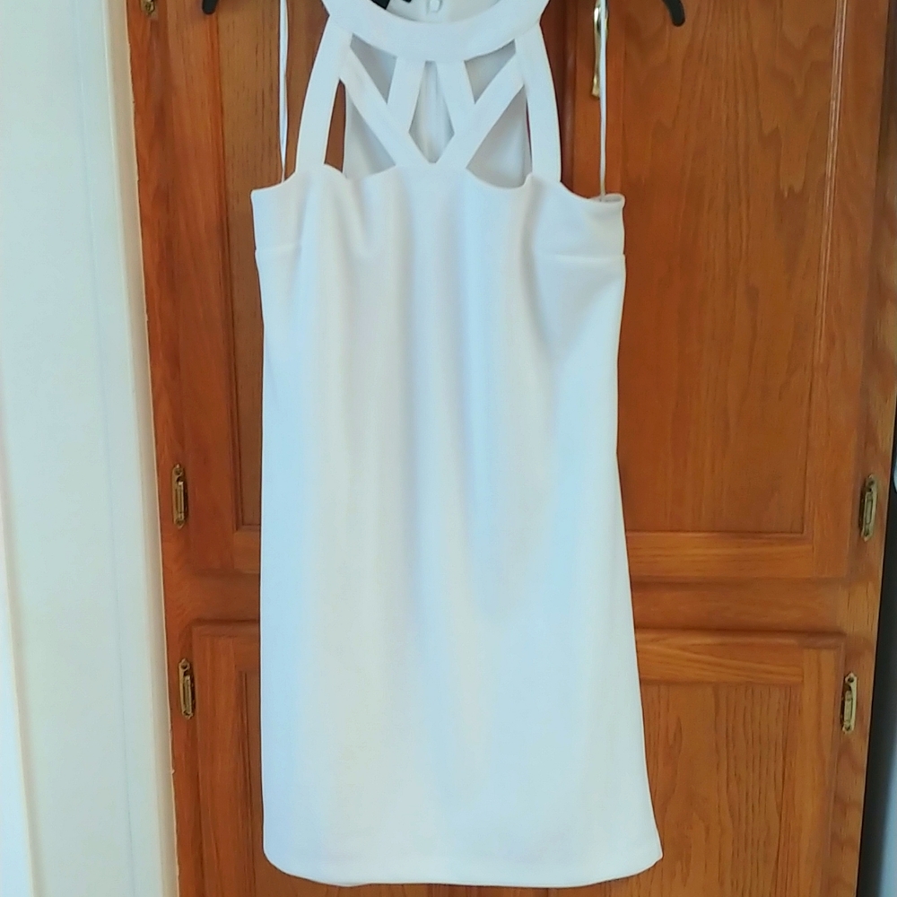 Inc international concepts white dress size large - Picture 1 of 2